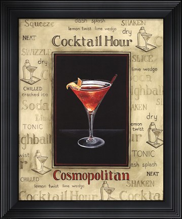 Framed Cosmopolitan Print