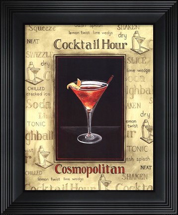 Framed Cosmopolitan - Special Print