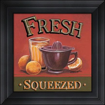 Framed Fresh Squeezed Print