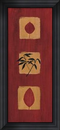 Framed Asian Panel II Print