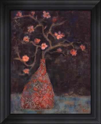 Framed Jade Cherry Print