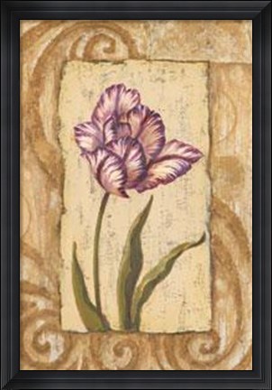 Framed Classic Tulip I Print