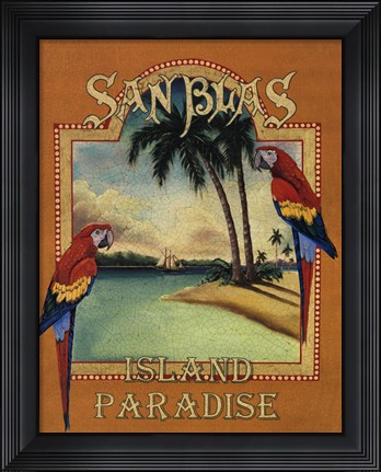 Framed San Blas Print