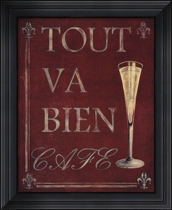 Framed Cocktail Hour I Print