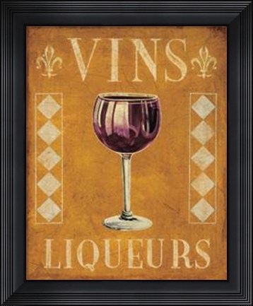 Framed Cocktail Hour II Print