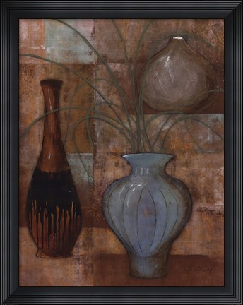 Framed Persian Pot II Print