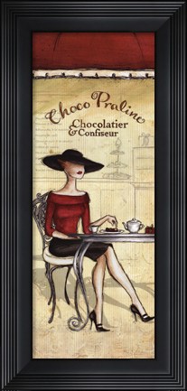 Framed Chocolatier Print