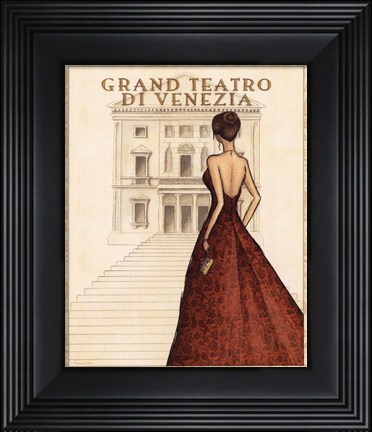 Framed Teatro - Mini Print