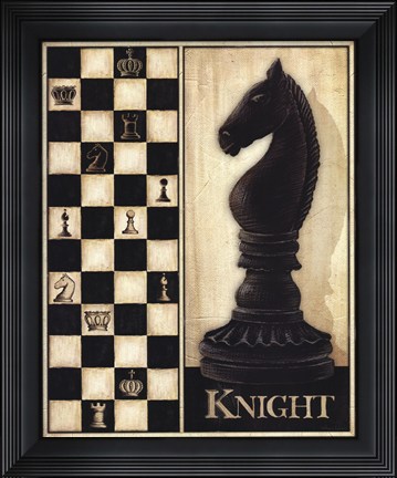 Framed Classic Knight Print