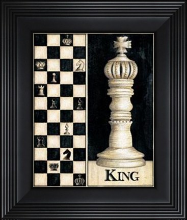 Framed Classic King - Mini Print