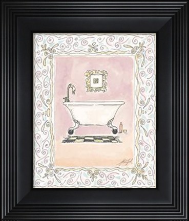 Framed Toilette I Print