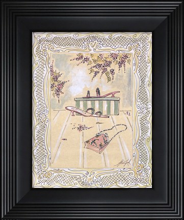 Framed On The Town III Print