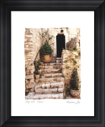 Framed Steps 'N Stones Print
