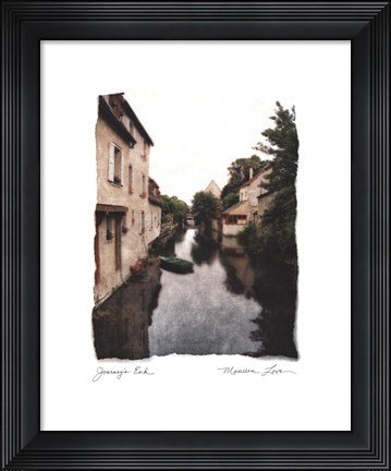 Framed Journey's End Print