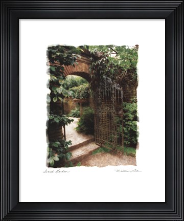Framed Secret Garden Print