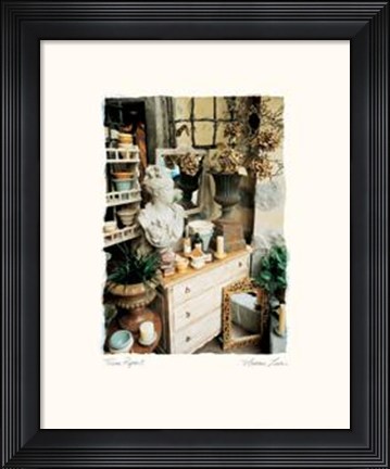 Framed Tuscan Repose II Print