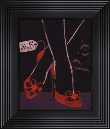 Framed High Heels Rio Print