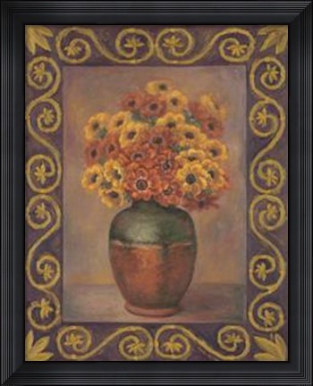 Framed Anemones Print