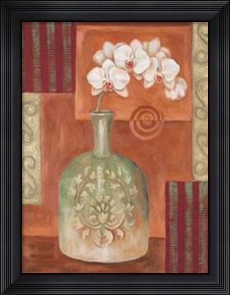 Framed Orchid I Print