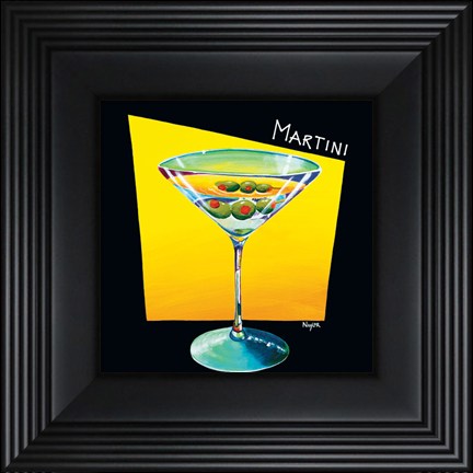 Framed Martini - Mini Print