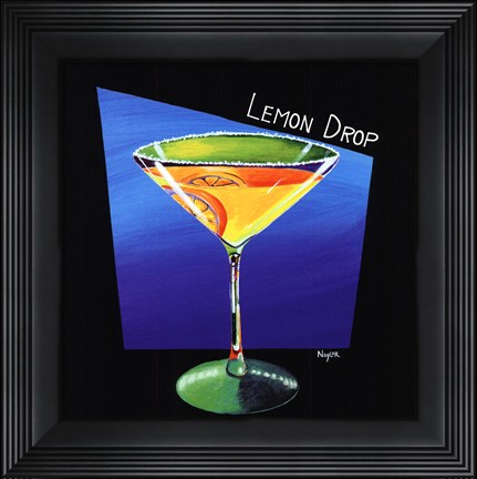 Framed Lemon Drop Print