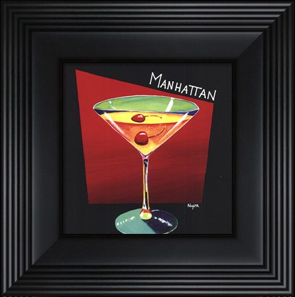 Framed Manhattan - Mini Print