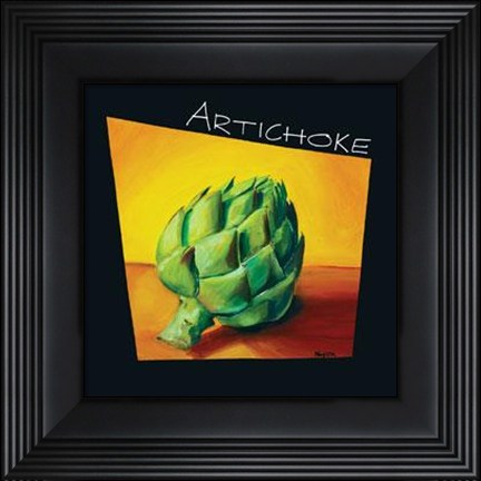 Framed Artichoke - Mini Print