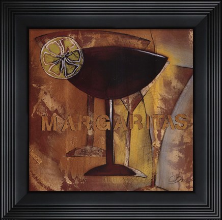 Framed Time For Cocktails III Print