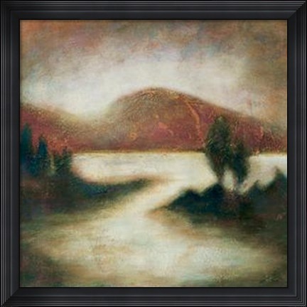 Framed Ocean Light I Print