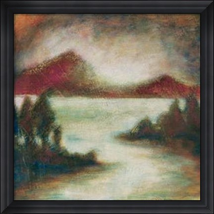 Framed Ocean Light II Print