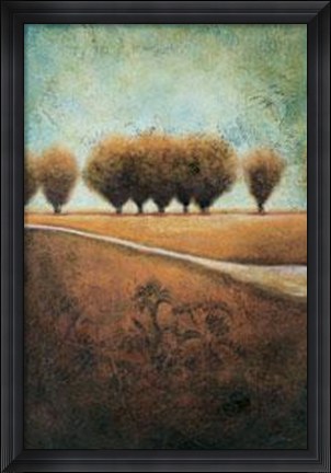 Framed Abstract Landscape I Print