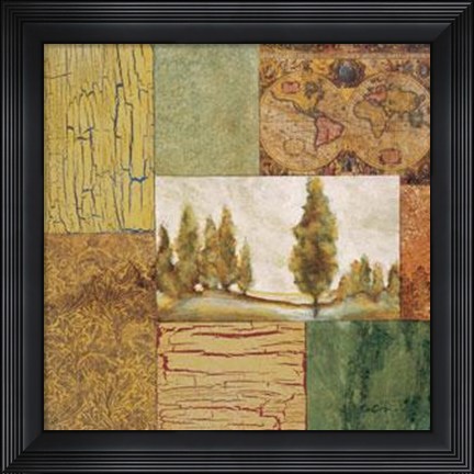 Framed Old World Traditions I Print