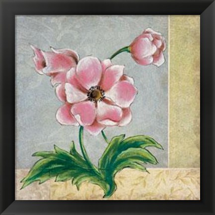 Framed Spring Floral I Print
