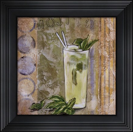 Framed Mojito Print
