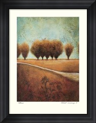 Framed Abstract Landscape I - Special Print