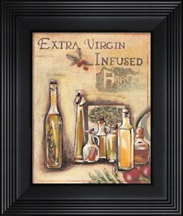 Framed Olive Oil I Print