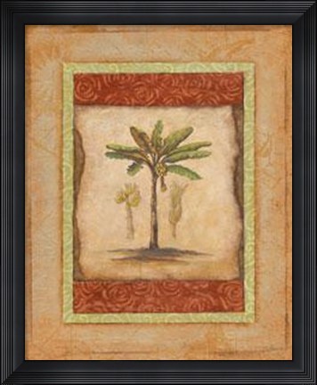 Framed Palm Botanical Study I - Special Print
