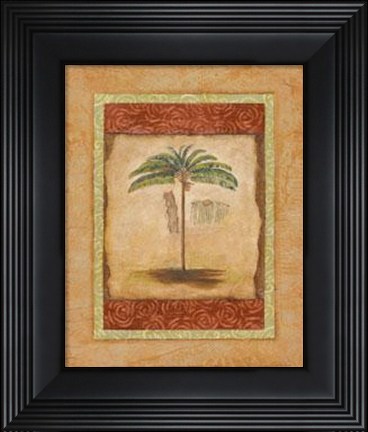 Framed Palm Botanical Study II - Special Print