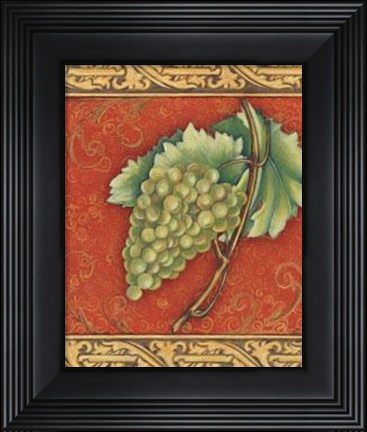 Framed Grape Tapestry II - Mini Print