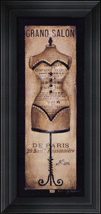 Framed Grand Salon No 372 Print