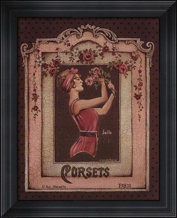 Framed Corsets I Print