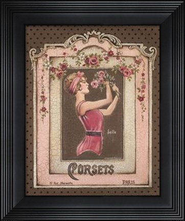 Framed Corsets I - Mini Print