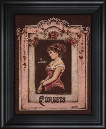 Framed Corsets II - Mini Print