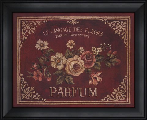 Framed Parfum Print