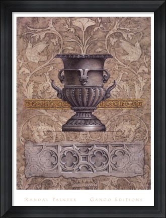 Framed Gothic Quatrefoil 1 Print