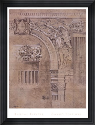 Framed Arch Spandrel #2 Print