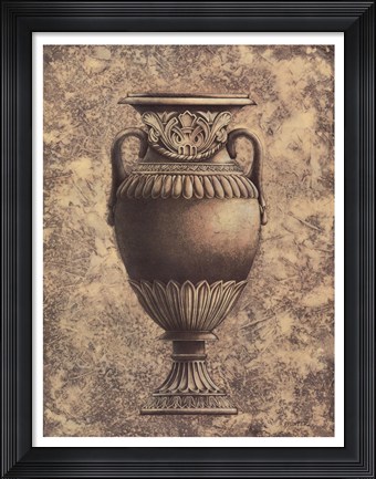 Framed Classical Urn Series #1-a Print