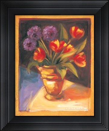 Framed Tulip Dahlia - Mini Print