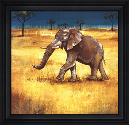 Framed On The Plains III Print