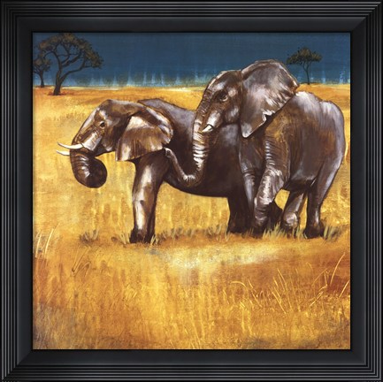 Framed On The Plains IV Print